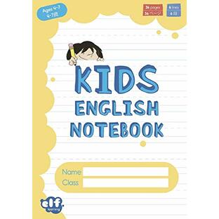 ELF Learning 英語 Kids English Notebooks イエロー スターター ノート5冊セットの画像