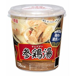 丸美屋 丸美屋 参鶏湯(カップスープ) (鶏肉・筍・きくらげ・生姜入) 80g×6個の画像