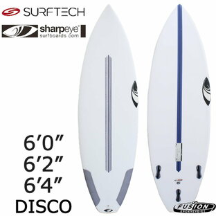 取り寄せ商品 SHARPEYE DISCO SURFTECH/ シャープアイ ディスコ サーフテック サーフボード ショートボード サーフィン 営業所止め 送料無料の画像