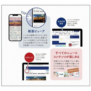 【ふるさと納税】夕刊三重新聞電子版「YoMotto」（ヨモット）配信半年間の画像