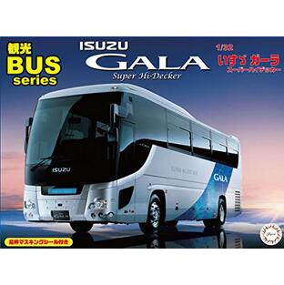 1/32 観光バスシリーズ No.3 いすゞ ガーラ スーパーハイデッカー プラモデルの画像
