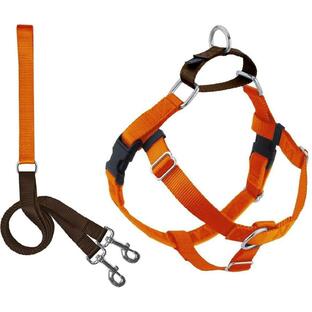 Hounds Design Freedom No Pull Dog Harness Adjustable Gentle Comfortable Control for Easy Walking Small Medium and Large Dogs Made in Uの画像