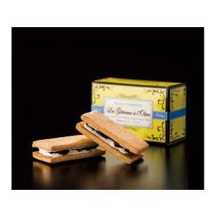 TERAKOYAオリーブ・サンド(2個入り) フランス風ビスキュイ ギフト 洋菓子 ラ ブティック テラコヤの画像