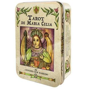 タロット デ マリア セリア Tarot de Maria Celia 缶入り 占い タロットカード 英語のみの画像