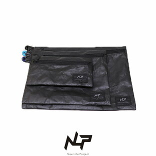 【SALE 20％OFF】NEW LIFE PROJECT（ニューライフプロジェクト）ReTA×NLP FLAP ZIP POUCH SET NLS231G01010001 3点セット ポーチの画像