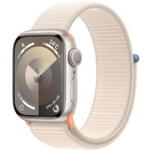 Apple Watch Series 9 GPS 41mm アルミニウムケース スポーツループの画像