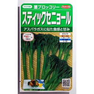 【サカタのタネ】茎ブロッコリー スティックセニョール 小袋の画像