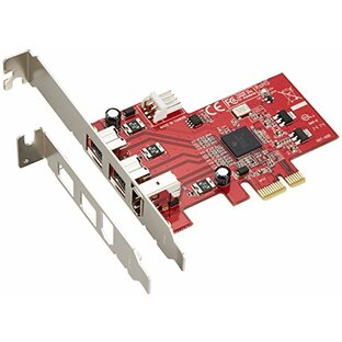 玄人志向 インターフェースボード IEEE1394b PCI-E LowProfile対応 IEEE1394B-PCIEの画像