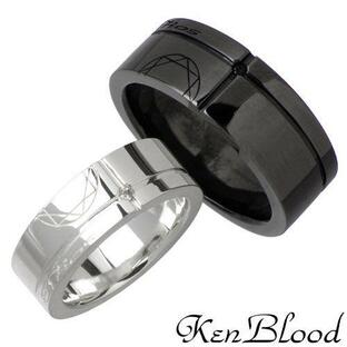 ケンブラッド KEN BLOOD ダイヤモンド シルバー ペア リング 指輪の画像