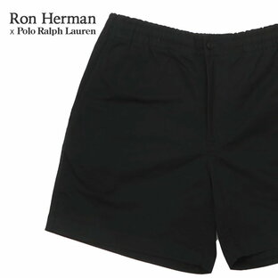 ロンハーマン Ron Herman x ポロ・ラルフローレン POLO RALPH LAUREN Prepster Shorts ショーツ BLACK ブラック 黒 メンズの画像
