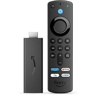 Amazon Fire TV Stick (第3世代) ストリーミングメディアプレイヤー TVer/U-NEXTボタン付 B0C7K94K2Qの画像