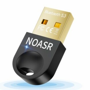 業界トップクラスBluetooth5.3技術&ドライバー不要NOASR Bluetoothアダプタ レシーバー USB 超低遅延 小型 簡単な操の画像