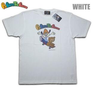 パラッパラッパー Tシャツ PaRappa the Rapper ホワイト 白 レトロ ゲーム 音ゲー WP013-03 メール便可の画像