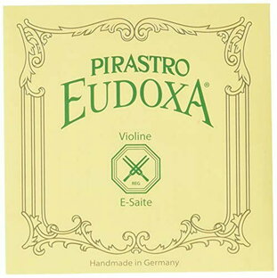 PIRASTRO EUDOXA オイドクサ 4バイオリン弦E線 スチール アルミ巻 ループエンド Nr.3148の画像