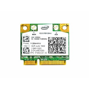 Lenovo/HP純正 60Y3203/60Y3241 572520-001 Intel WiFi Link 1000 802.11b/g/n PCIe Mini half 無線LANカード 112BNHMWの画像