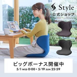 【ポイント10倍！】公式ストア スタイル スマート Style SMART 椅子 クッション 姿勢 腰 背中 正しい姿勢 ギフト プレゼント 産後 猫背 STPP MTGの画像
