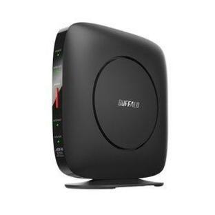 バッファロー 無線LAN親機 WiFiルーター 11ax/ac/n/a/g/b 2401+800Mbps WiFi6/Ipv6対応 ブラック WSR-3200AX4B/DBKの画像