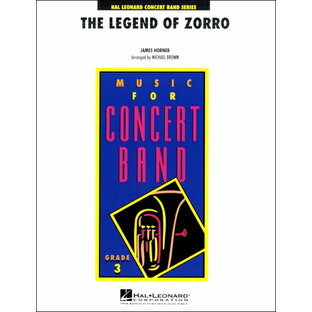 楽譜 輸入The Legend of Zorro／レジェンド・オブ・ゾロCD付 ／ ウィンズスコアの画像