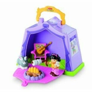 Fisher-Price (フィッシャープライス) Little People Play 'n Go Campsiteの画像