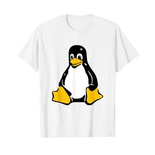 タックスマスコット ペンギン Linuxロゴ Tシャツの画像