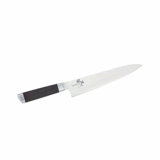 関孫六 貝印 牛刀包丁 ナイフ 210mm ステンレス ダマスカス 調理器具 料理道具 キッチン 台所の画像