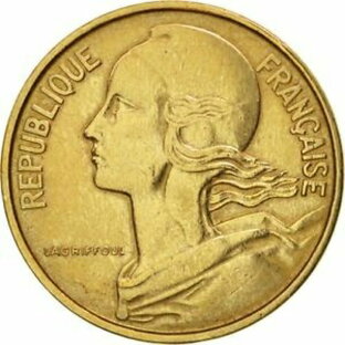 アンティークコイン コイン 金貨 銀貨 France, Marianne, Centimes, 1967, Paris, EFの画像