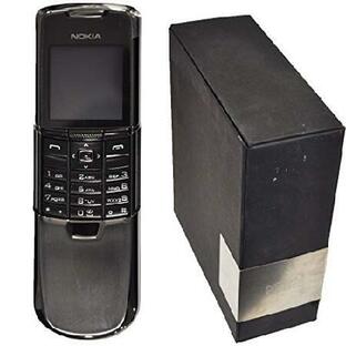 NOKIA 8800 64MB Titanium Stainless Steel Factory Unlocked 2G GSM Luxury Classic Collector's Item Cell Phone 並行輸入品の画像