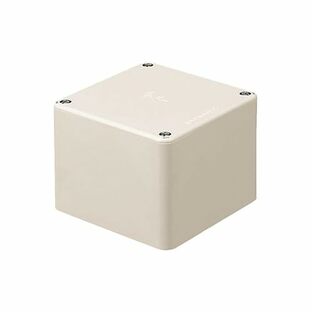 未来工業 プールボックス 正方形 ノックなし 250×250×150 ミルキーホワイト PVP-2515Mの画像
