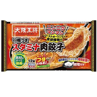 イートアンドフーズ [冷凍] 大阪王将 羽根つきスタミナ肉餃子 12個X5個の画像