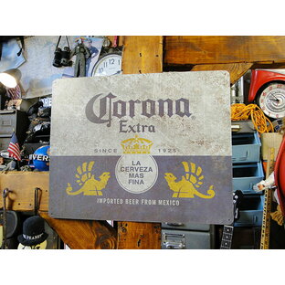 コロナビール ブリキ看板 （ボトルラベル/ヴィンテージ）の画像