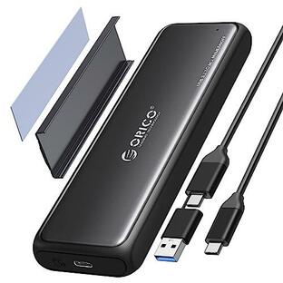ORICO M.2 SSD 外付けケース SATA&NVMe両対応 USB3.2 Gen2 10Gbps&6Gbps（SATAプロトコル） 高速の画像