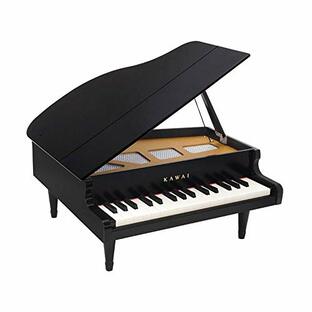 河合楽器製作所 KAWAI グランドピアノ ブラック 1141 本体サイズ:425×450×205 mm(脚付き・蓋閉じ状態)の画像