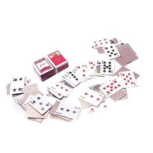 TEHAUX ミニトランプ トランプ ミニ 1:12通常 ポーカー 小さい テーブル トランプ ゲームドールハウス 子供用 装飾品 ホームの画像
