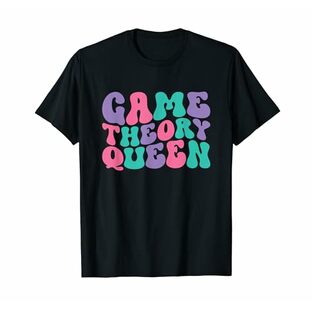 Game Theory Queen レディース レトロ ヴィンテージ ウェービー グルービー Tシャツの画像