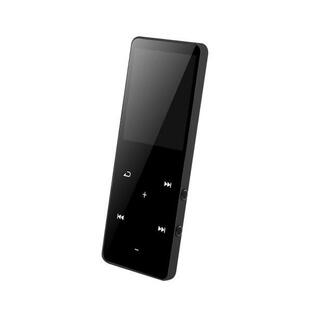 MP3プレーヤー Bluetooth スピーカー内蔵 コンパクト 録音 ブラック 4GB 通勤 通学 おしゃれ ((Sの画像