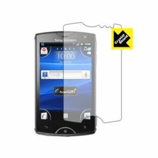 Sony Ericsson mini(S51SE) 防気泡・フッ素防汚コート!光沢保護フィルム Crystal Shieldの画像