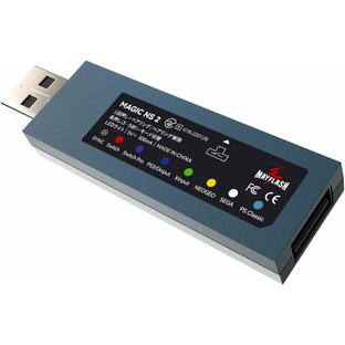 [Mayflash] MAGIC NS 2 コントローラー USB ワイヤレス アダプター Switch PS3 Neogeo Mini PC PS Classic NEOGEO Arcade Stick Pro SEGA MEGA DRIVE mini & SEGA Genesis Mini用 (MAGIC NS 2)（at_4226-01）の画像