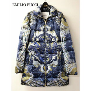 NEW 新品未使用品（タグ付き）エミリオプッチ【EMILIO PUCCI】ダウンコート サイズ34（中古）の画像