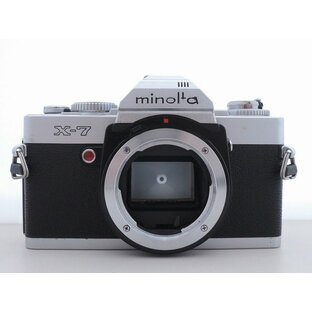 ミノルタ MINOLTA フィルム一眼レフカメラ ボディ シルバー X-7 【中古】の画像