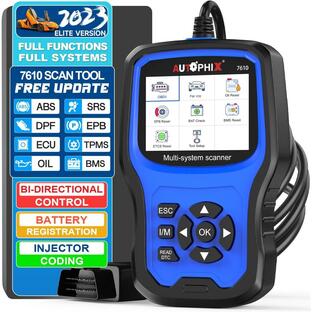 AUTOPHIX 7610 OBD2 Diagnostic Scanner Fit with Volkswagen VW Audi Skoda Seat VAG Code Reader Full Systems Scan Tool Full Functions Automotive withの画像