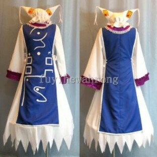 DK519 東方Project★ 妖々夢 八雲 藍 ★コスプレ衣装 新品 完全オーダメイドも対応可能の画像