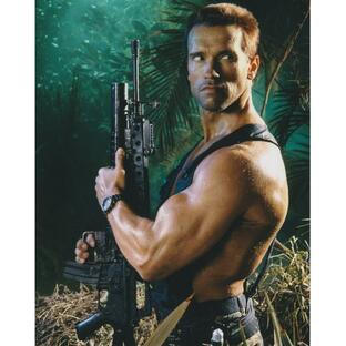 プレデター シュワルツェネッガー Predator Arnold Schwarzenegger  約20.3x25.4cm 輸入 写真 5067の画像