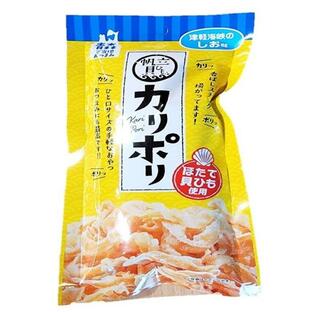 塩味 青森県 ご当地 食品 カリポリ ホタテ 貝ヒモ 津軽海峡の しお １袋 18ｇ アラコウ水産の画像