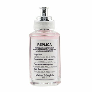 【月間優良ショップ受賞】 Maison Margiela Replica Springtime In A Park Eau De Toilette Spray メゾンマルタンマルジェラ レプリカ スプリングタイム イン ア パーク オードトワレスプレー 30ml/1oz 送料無料 海外通販の画像