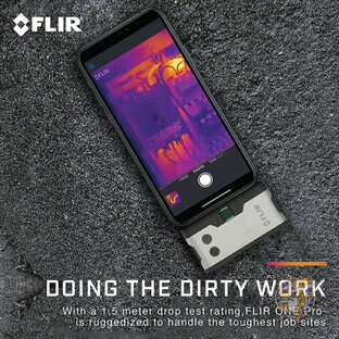 FLIR サーモカメラ フリアー 第3世代 iOS用 サーモグラフィーカメラ 赤外線カメラ アメリカ並行輸入品 携帯サーモカメラ 送料無料の画像