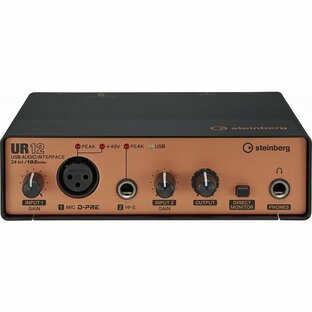 Steinberg UR12 2 x 2 USB audio interface (オーディオインターフェース)【ONLINE STORE】の画像
