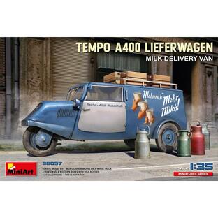미니 아트 1/ 35 Tempo A400 리파워겐 우유 배달 밴(MA38057) 플라모델 반품 종별 B의 화상