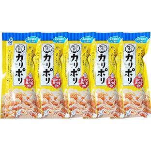 5袋セット 塩味 青森県 ご当地 食品 カリポリ ホタテ 貝ヒモ 津軽海峡の しお １袋 18ｇ アラコウ水産の画像