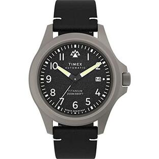 腕時計 タイメックス メンズ TW2V54000JR Timex Men's Expedition North Titanium Automatic 41mm Watchの画像