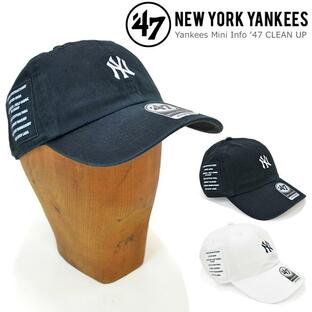 '47 フォーティーセブン キャップ YANKEES MINI INFO 47 CLEAN UP CAP クリーンナップキャップ 帽子の画像